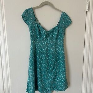 Aeropostale turquoise mini dress Size medium